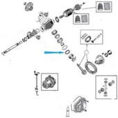 Rozšířené pouzdro pastorku 52111356AA Jeep Grand Cherokee WK,Commander